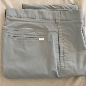 Nike dry fit golf pant gray 34x34